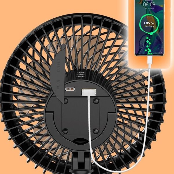 Detachable Wireless Desktop Fan DT2001 - Image 3