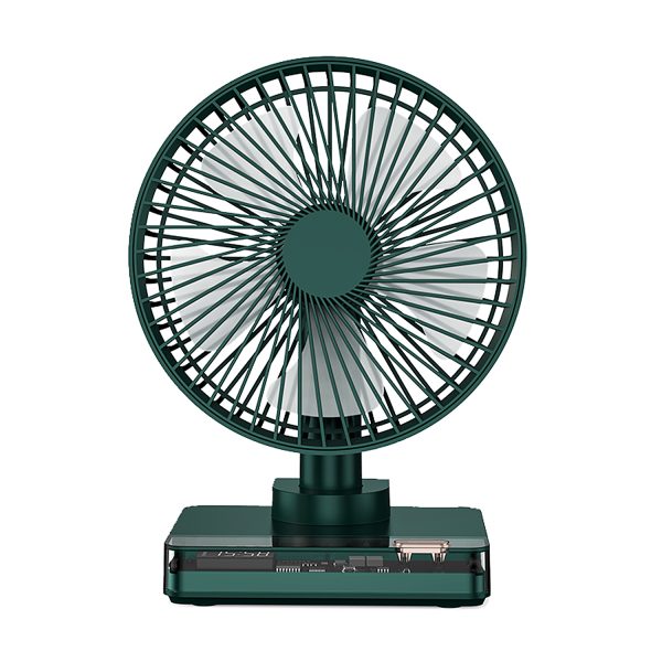 Rechargeable USB Clock Stand Fan DF11-B