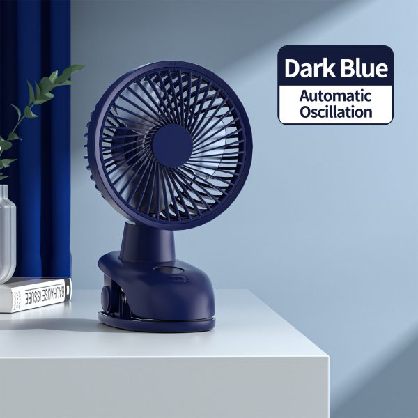 Rechargeable Personal Desk & Clip Fan F601Y - Image 2