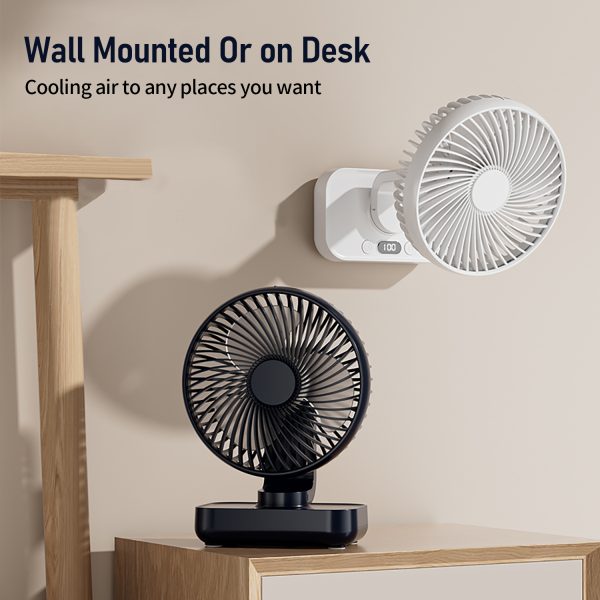 USB Portable Mini Desk Fan D606Y - Image 2