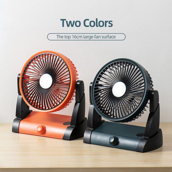 Rechargeable Desk Camping Light Fan F703 - Image 2