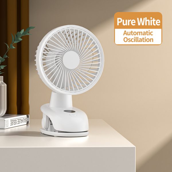 Rechargeable Personal Desk & Clip Fan F601Y - Image 3