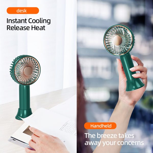 Handheld Mini Desk Fan D303 - Image 6