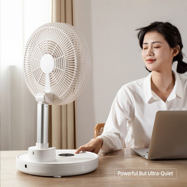 Foldable Oscillating Standing Fan D1201 - Image 7