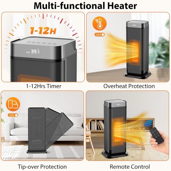 Cozy Comfort with Smart Control PTC Heater HP2268R - Image 5