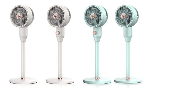 BreezeMax 3D Oscillating Manual Floor Fan FT1807